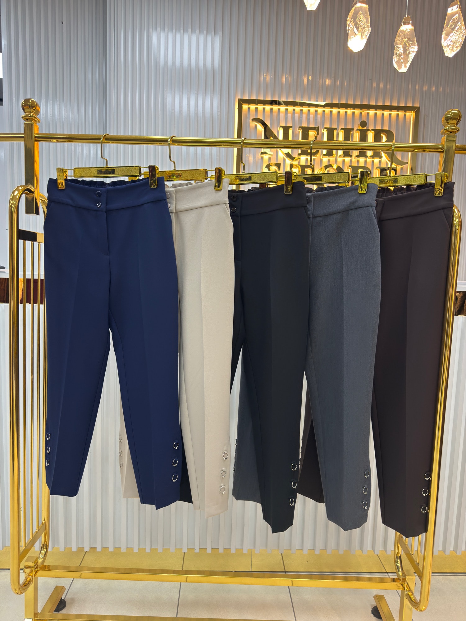 YUSUF ÖZDEMİR  PAÇASI HALKALI PANTOLON