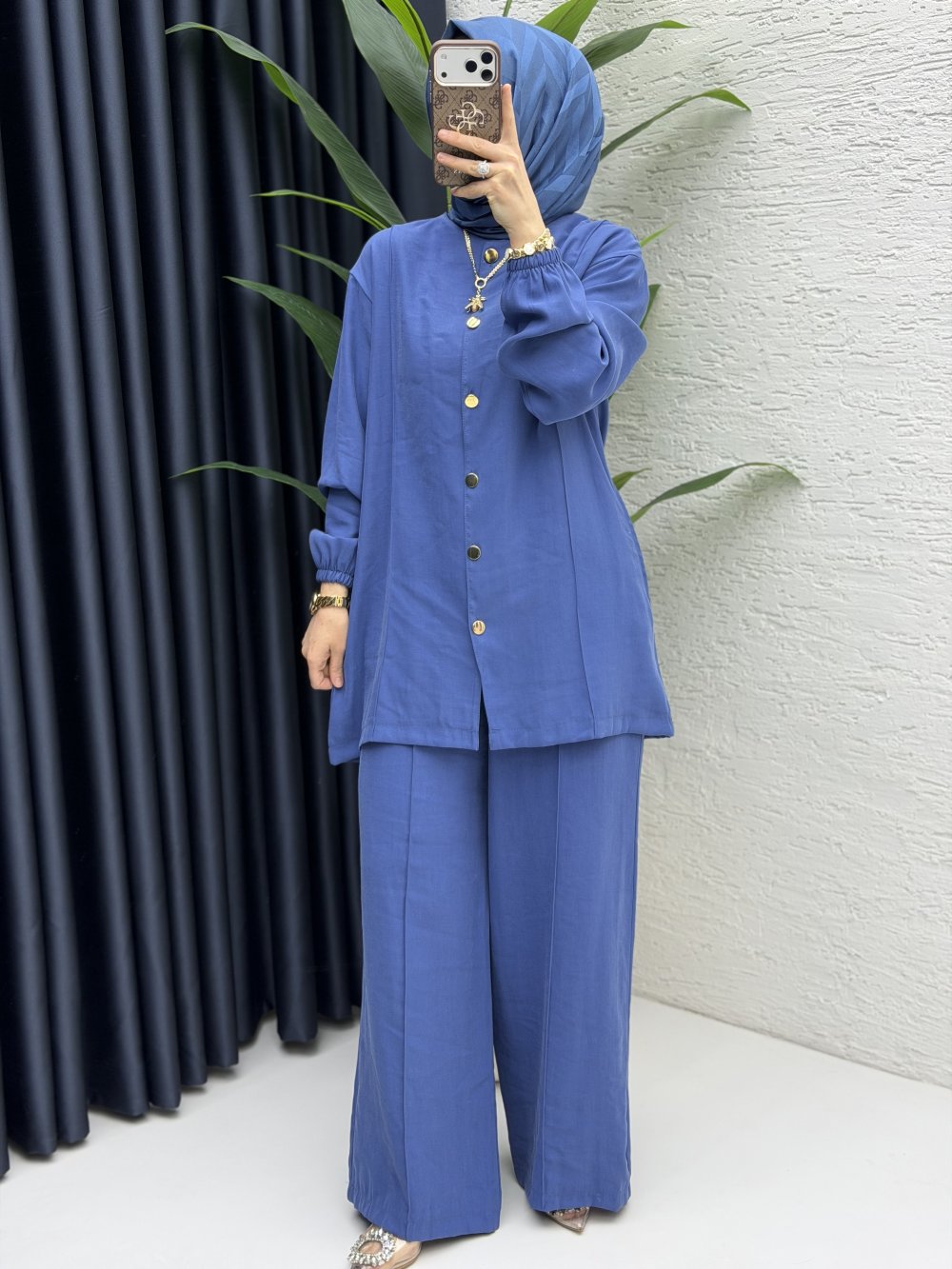 Firuze Pantolon Takım