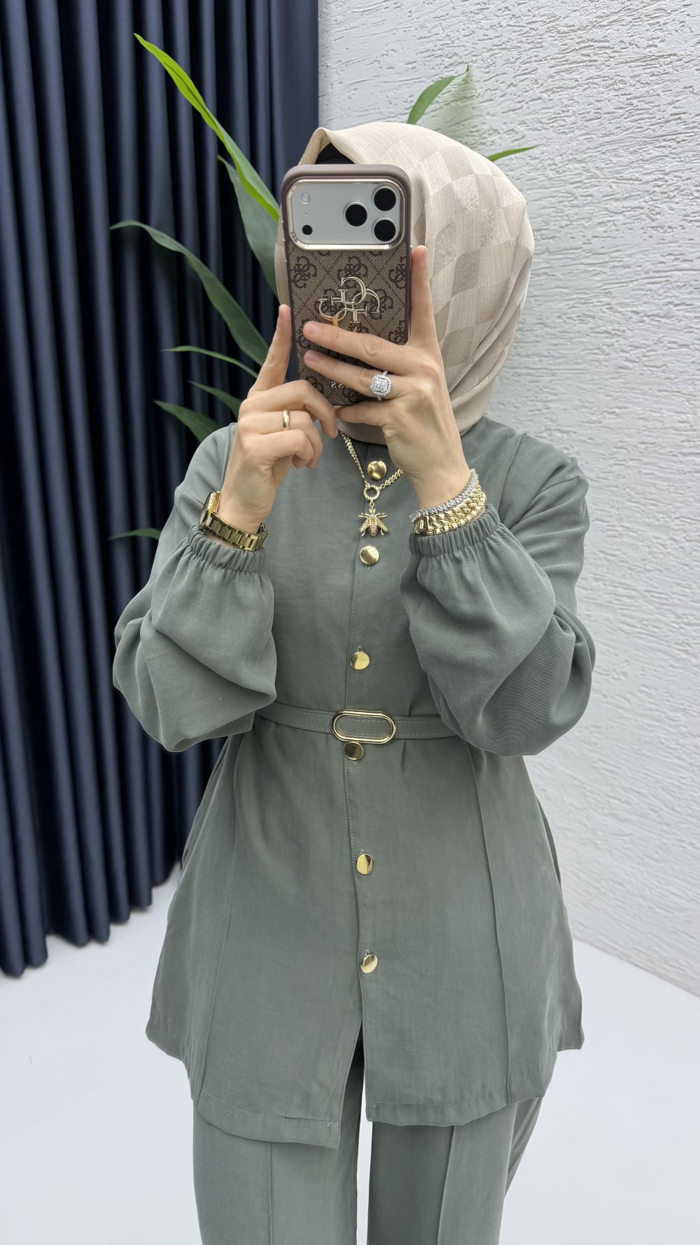 Firuze Pantolon Takım