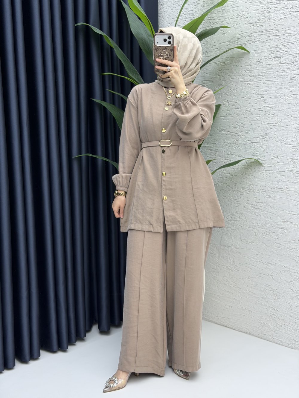 Firuze Pantolon Takım