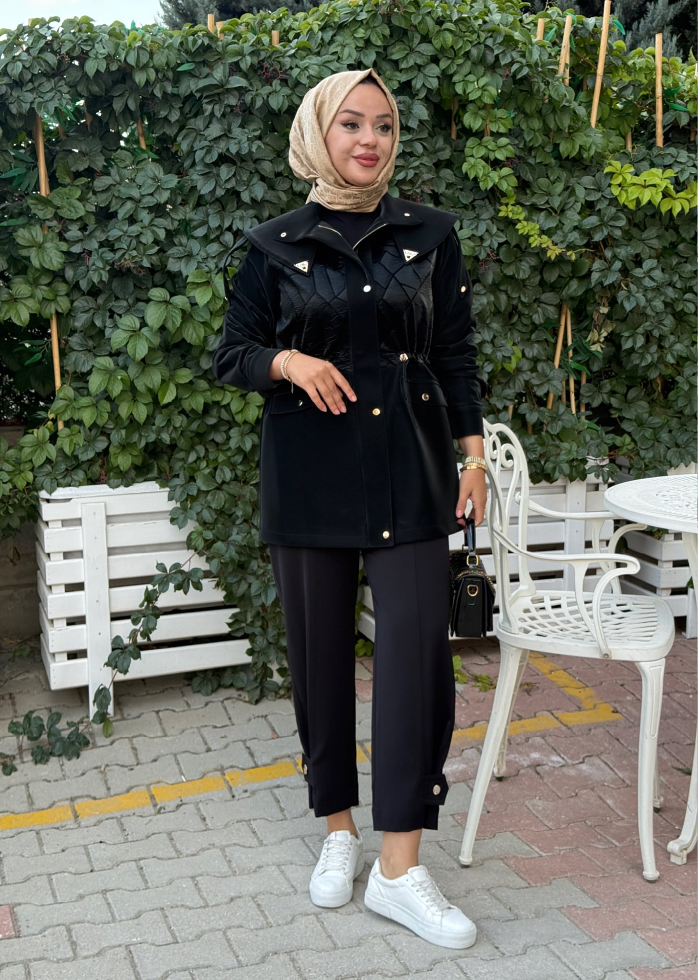 PUREVA PRADA KUMAŞ CEKET